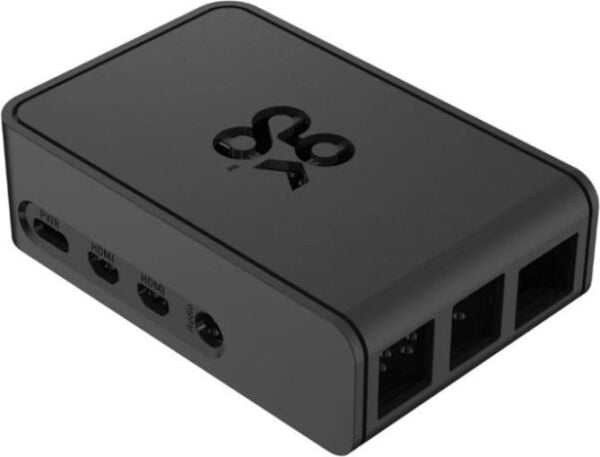 Raspberry Pi 4 Plastik Muhafaza Kutusu - Siyah