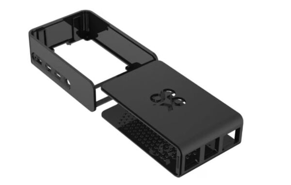 Raspberry Pi 4 Plastik Muhafaza Kutusu - Siyah