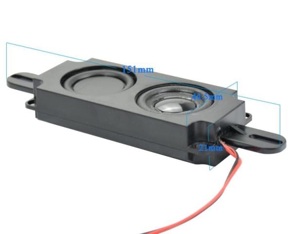 8 Ohm 5W Hoparlör Çifti (JST Soketli)