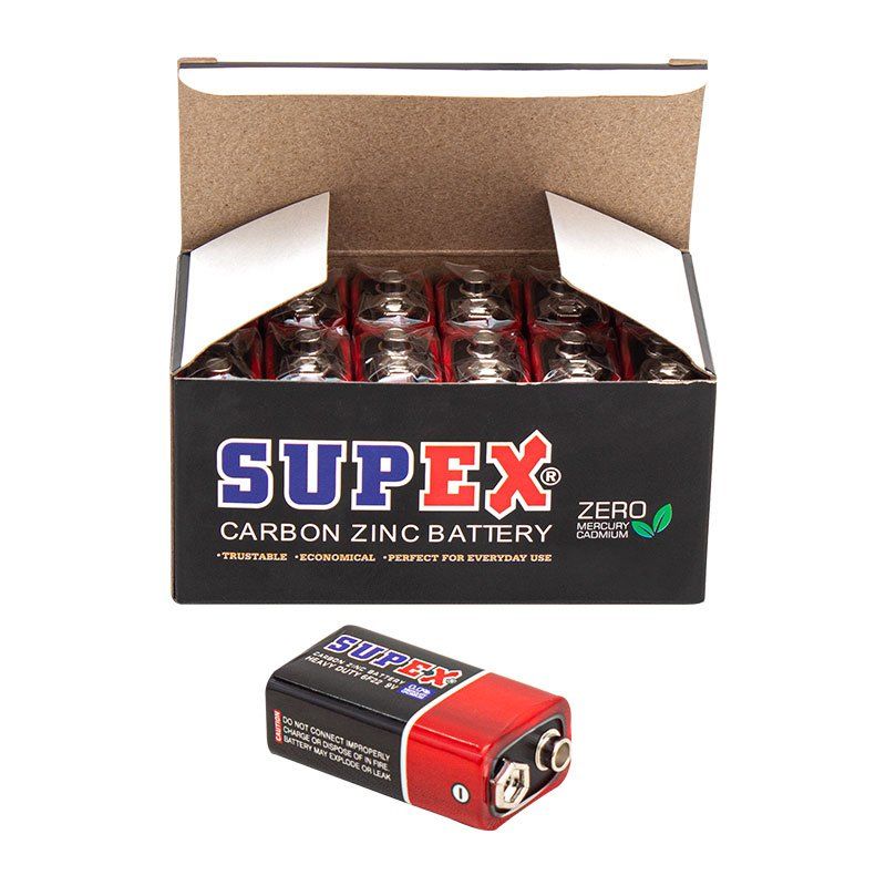 SUPEX 9V Pil