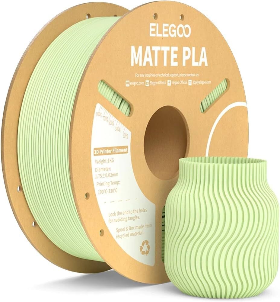 ELEGOO PLA Filament Mint Green 1Kg