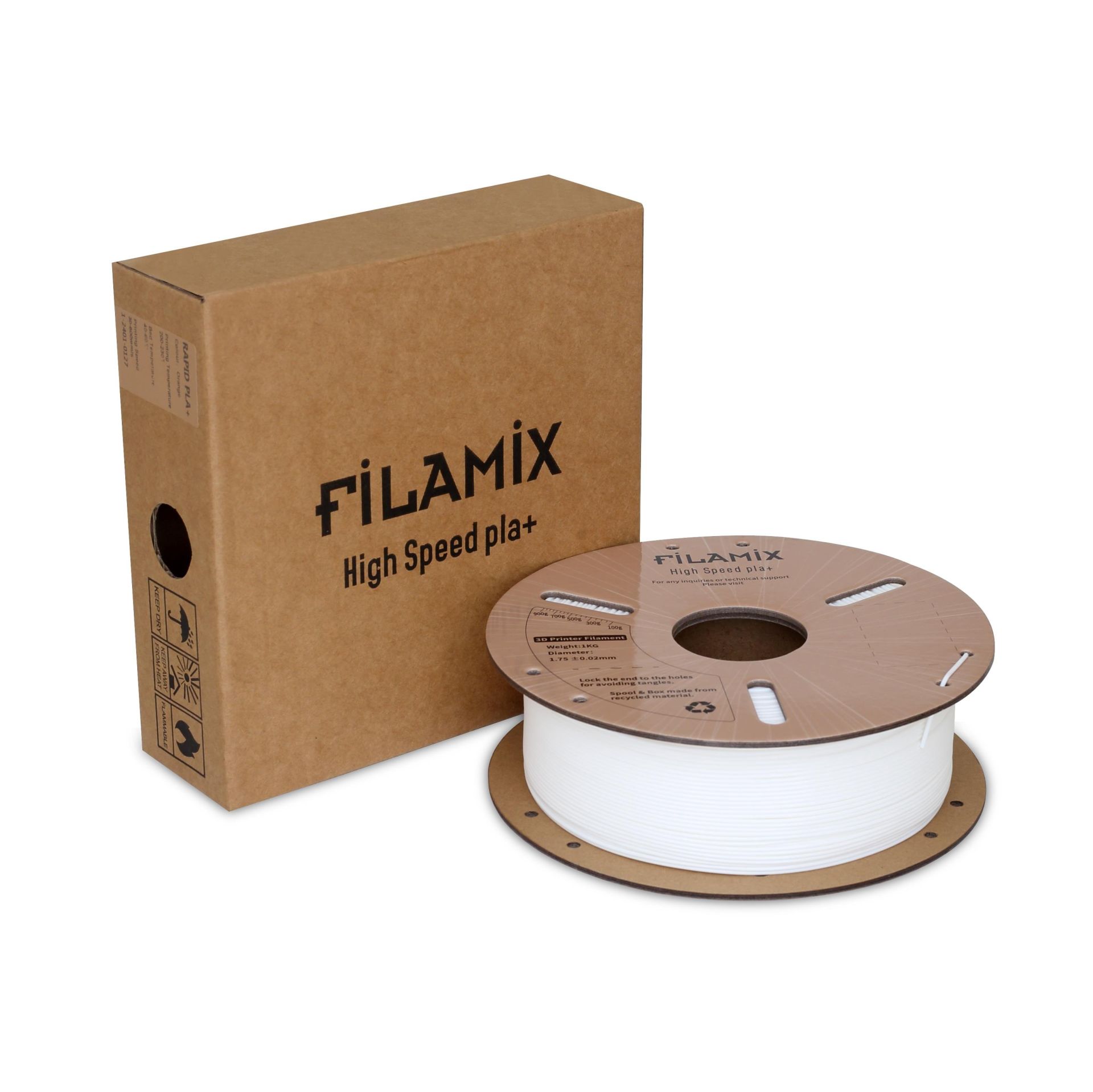 Filamix Hyper Pla+ Filament Beyaz 1.75mm 1kg